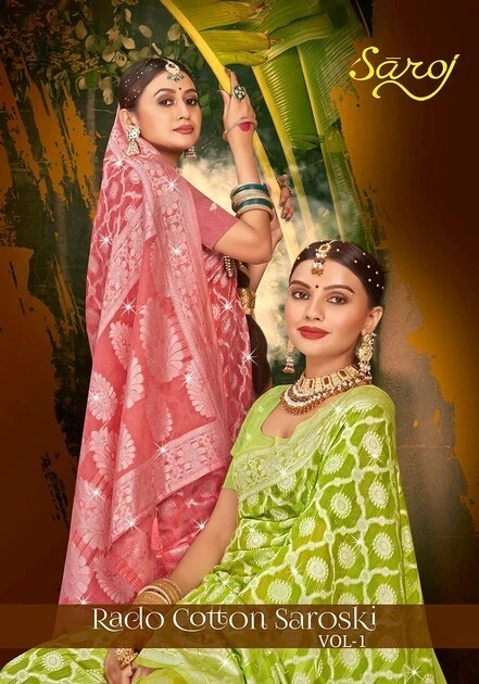 Saroj Rado Cotton Vol 1 Pure Cotton Designer Saree Collection