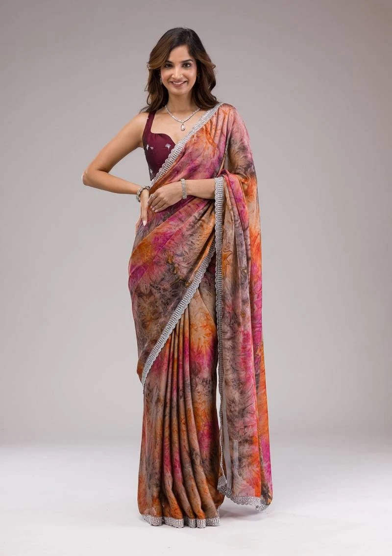 Bt 3118 Georgette Designer Saree Collection
