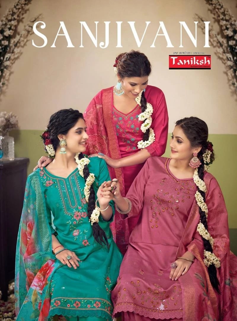 Taniksh Sanjivani Vol 1 Designer Kurti Bottom With Dupatta