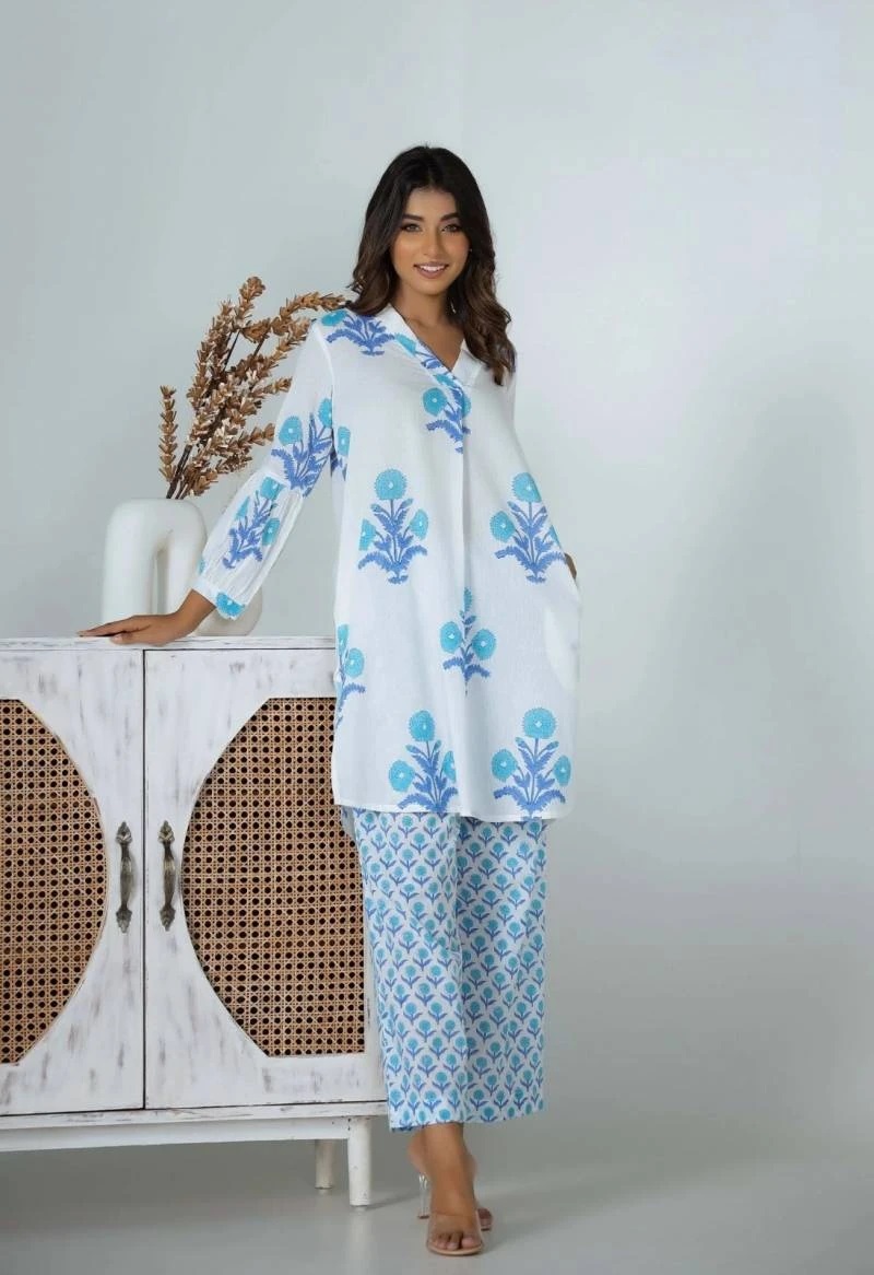 Nemisha 3 Cotton Fancy Western Co Ord Set Collection