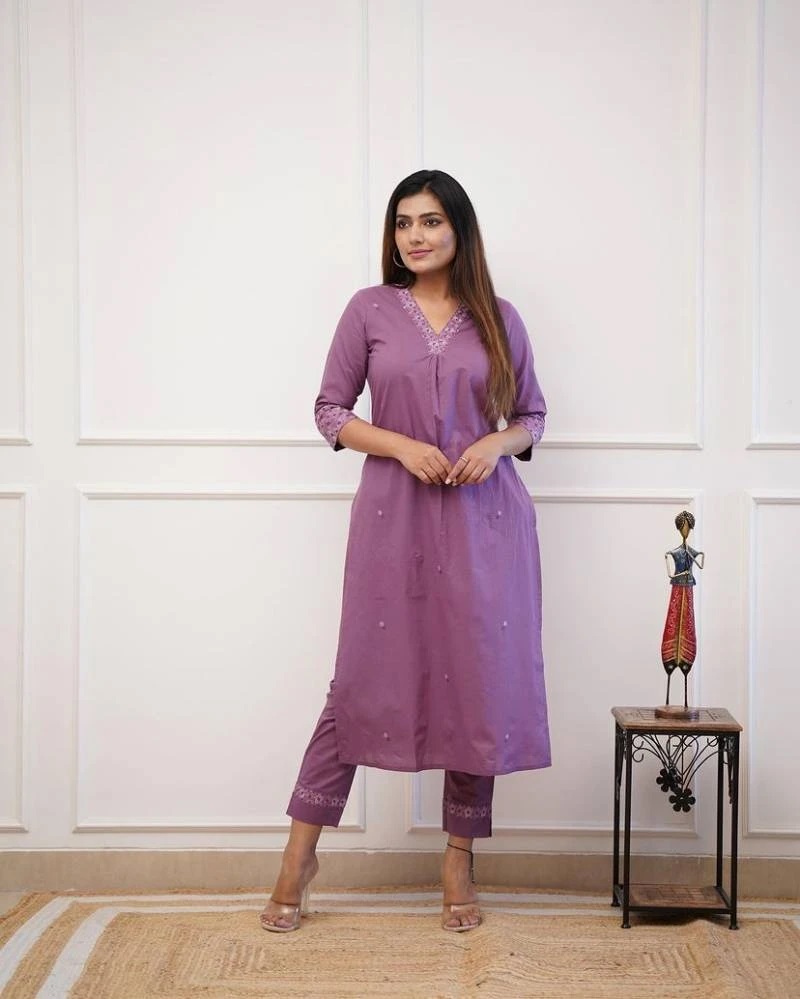 Chandan 1 Embroidery Kurti With Bottom Collection