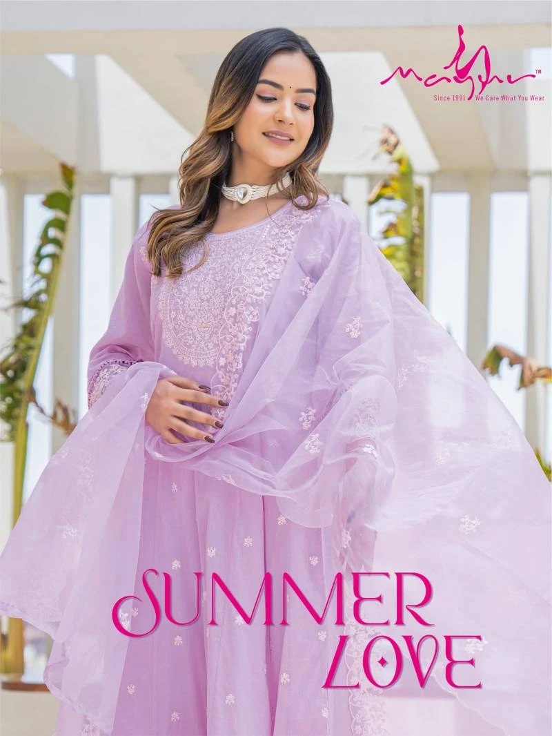 Mayur Summer Love Designer Kurti Pant With Dupatta Collection