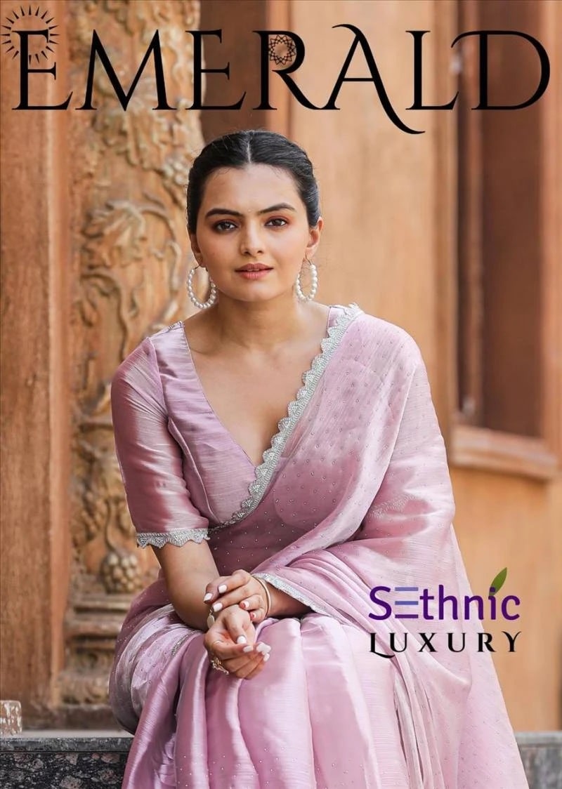 Sethnic Emerald Vol 1 Soft Jimmy Choo Handwork Saree Collection