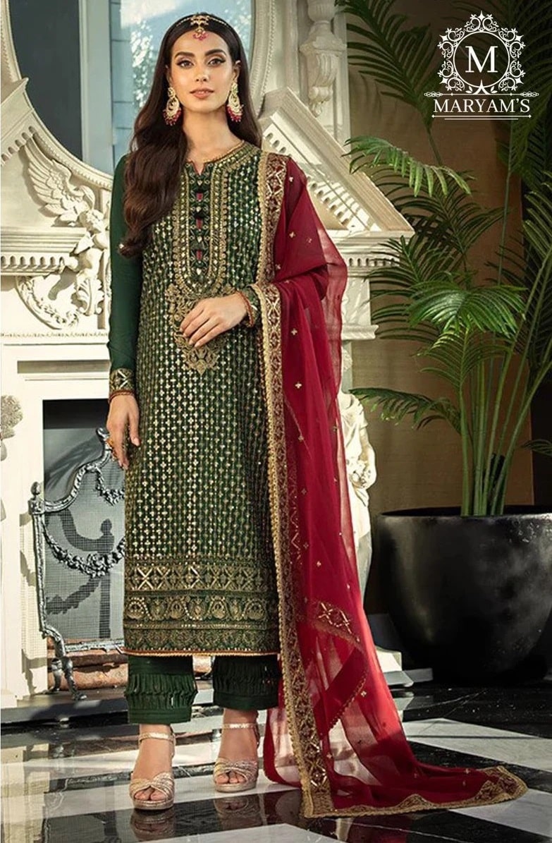 Maryams 174 Georgette Designer Salwar Kameez Collection