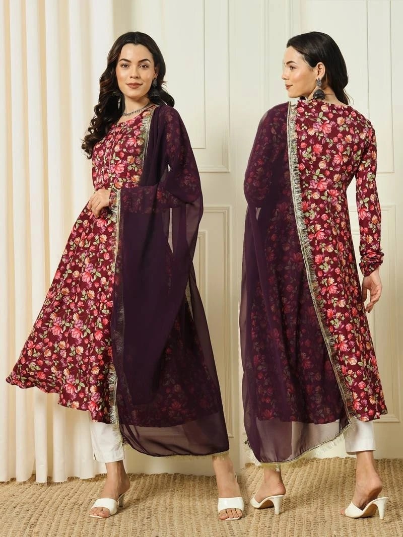 Nemisha 5 Designer Printed Kurti With Dupatta Collection