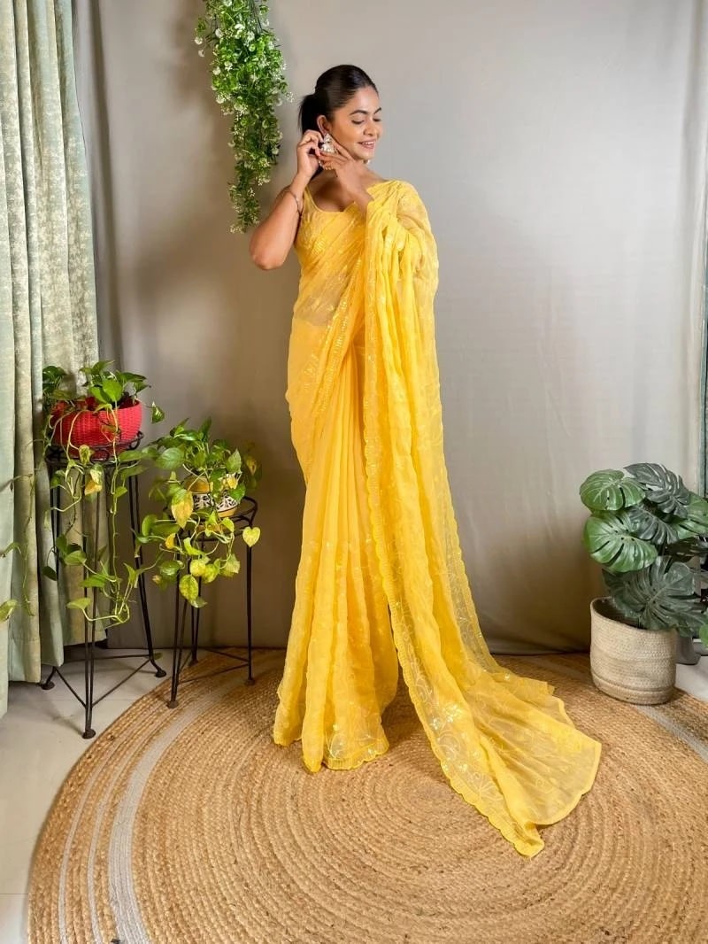 Ds 627 Seqwance Work Designer Saree Collection