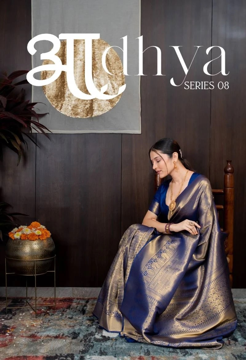Aadhya S8 Banarasi Silk Saree Collection