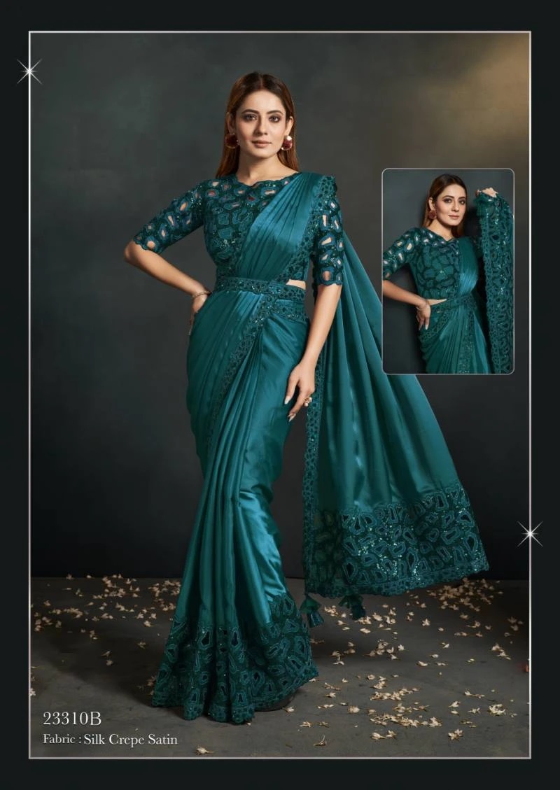 Mahotsav Mohmanthan Enigma Silk Georgette Designer Saree