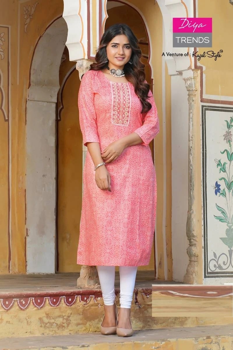 Gulabigiri 2 Diya Trends Printed Kurti Collection