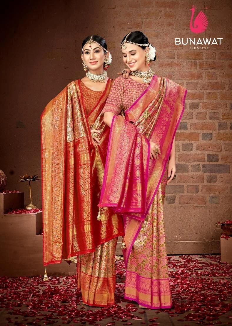 Bunawat Sheela 32 Banarasi Silk Saree Collection