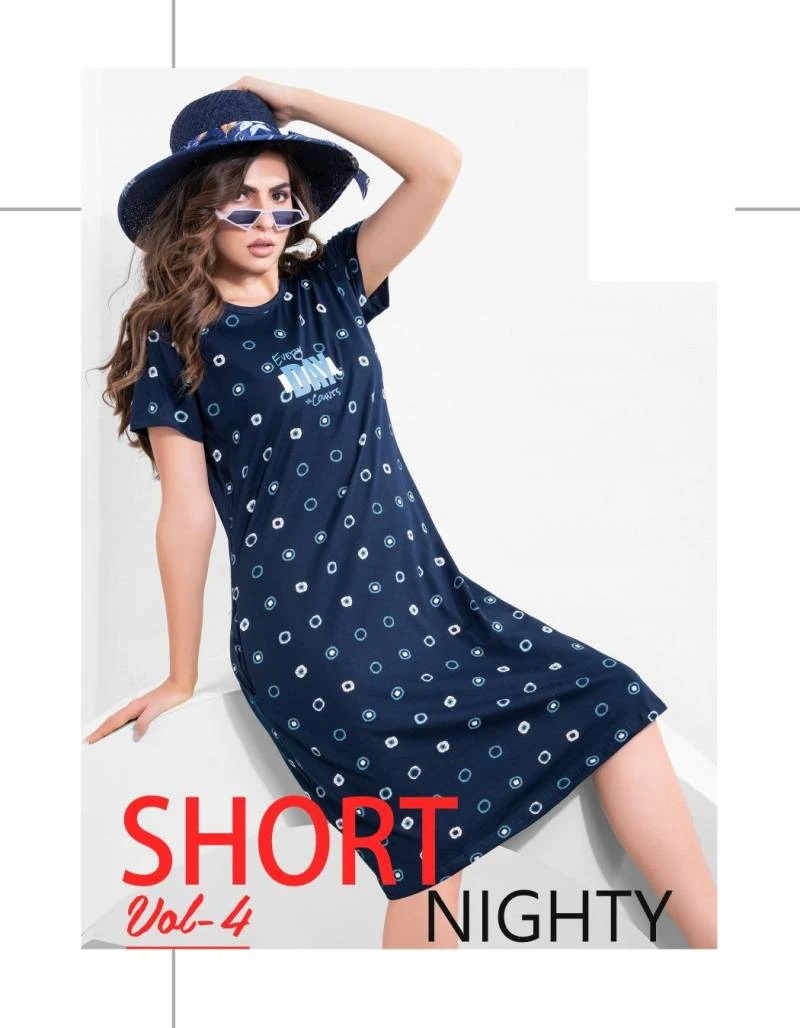 Short Nighty Vol 4 Western Night Tops