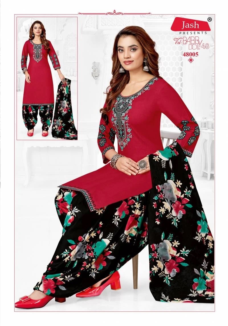 Jash Baby Doll Vol 48 Pure Cotton Dress Material Collection