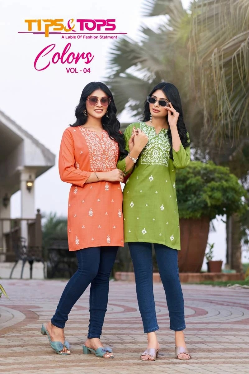 Tips And Tops Colors Vol 4 Western Top Collection