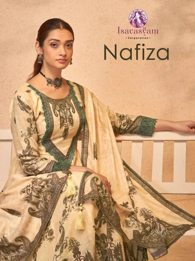 Isavasyam Nafiza Cotton Kurti Pant With Dupatta