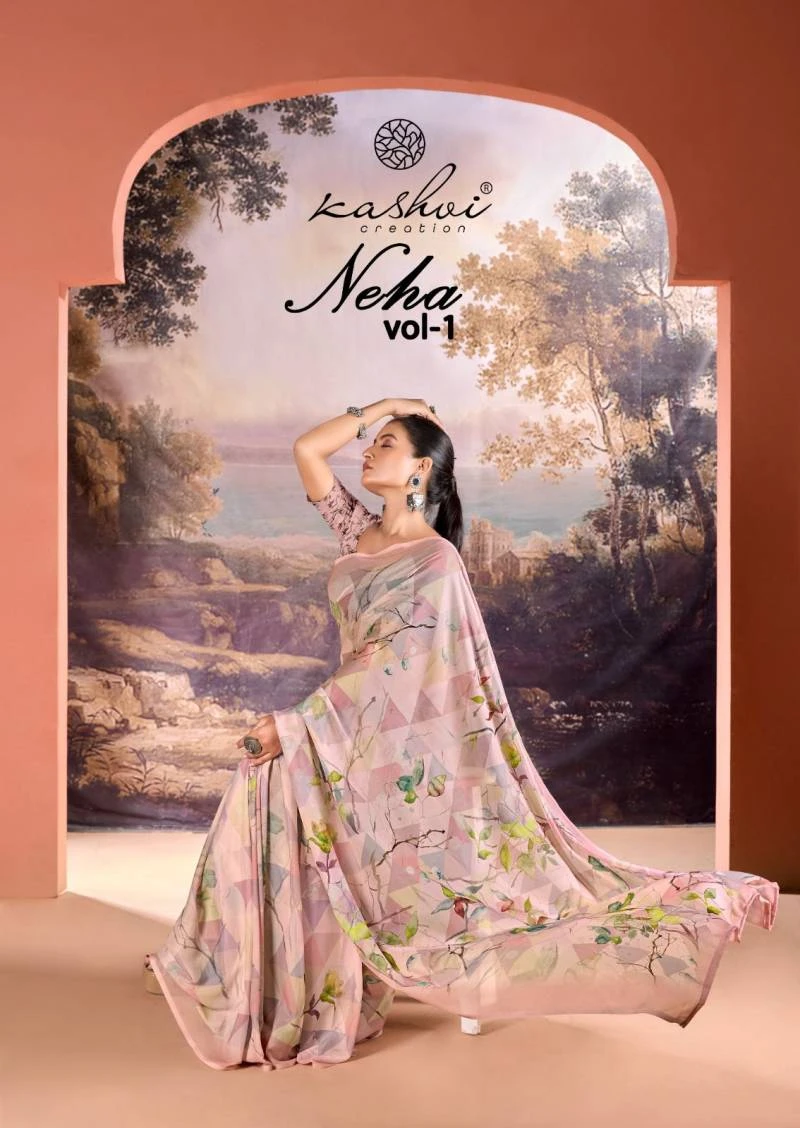 Kashvi Neha Vol 1 Digital Printed Saree Collection