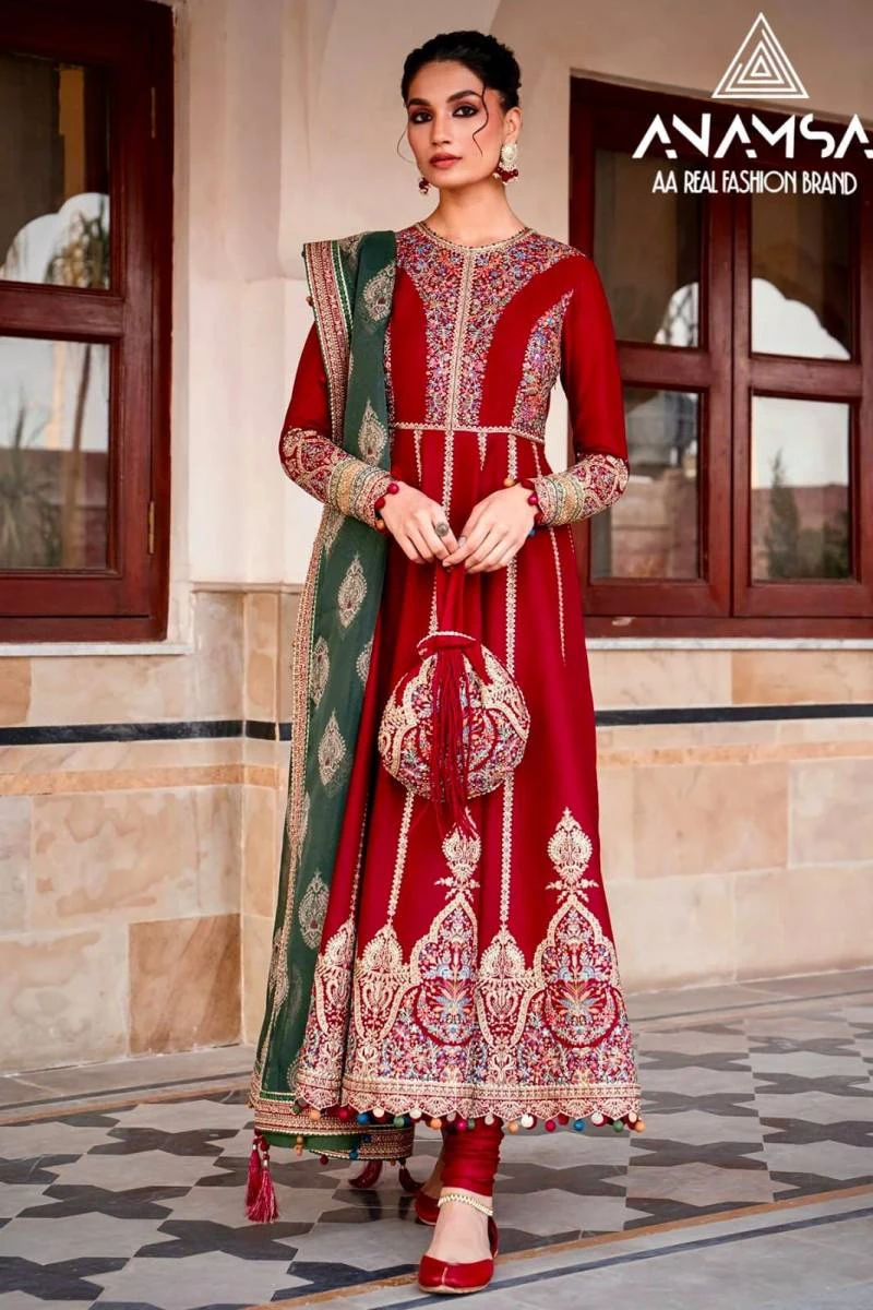 Anamsa 475 Designer Pakistani Salwar Kameez