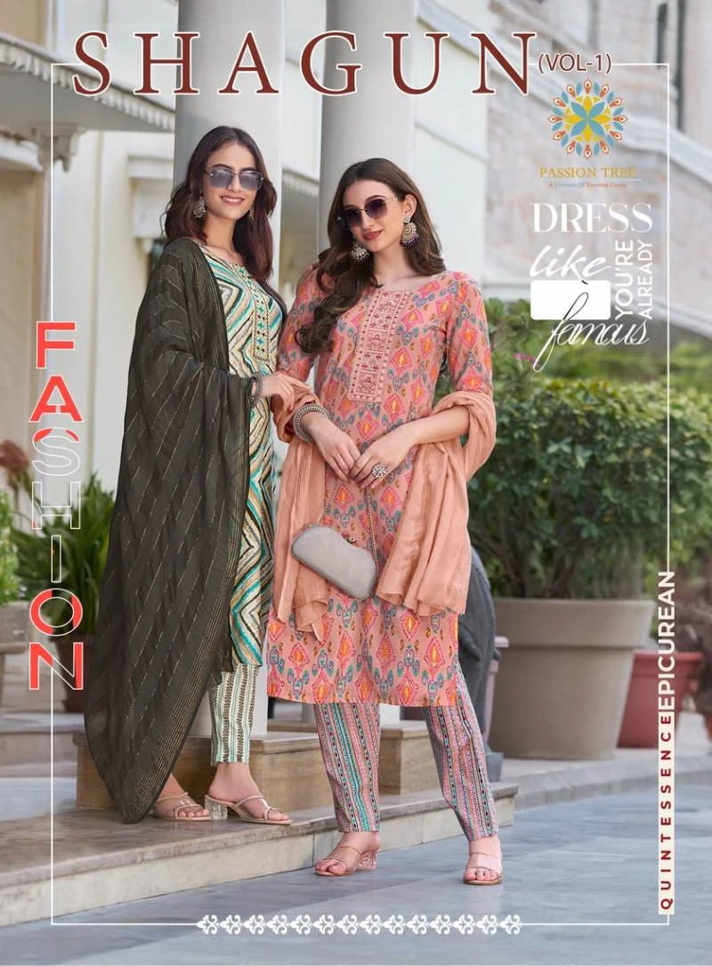 Shagun Vol 1 By Passion Tree Readymade Dress