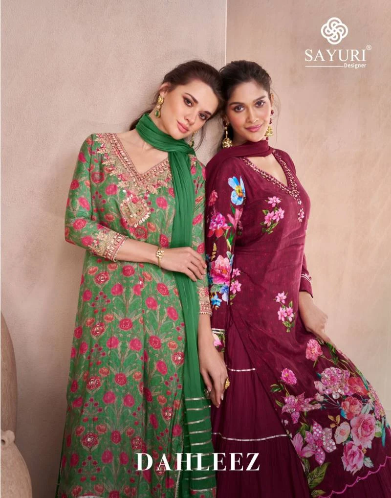 Sayuri Dahleez Designer Readymade Dress Collection