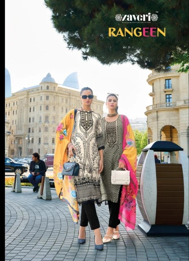 Zaveri Rangeen Designer Readymade Dress Collection