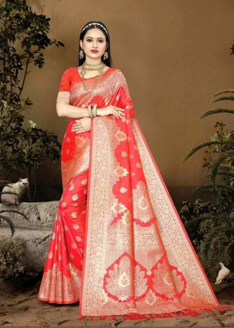 Ronisha Misty Banarasi Silk Saree Collection