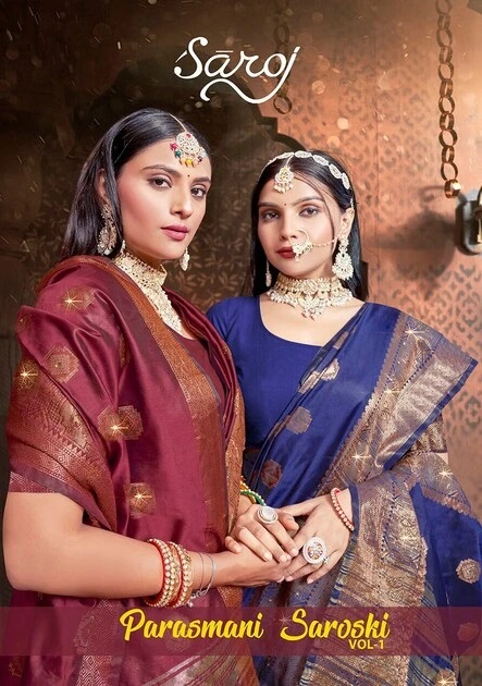 Saroj Parasmani Saroski Vol 1 Silk Saree Collection