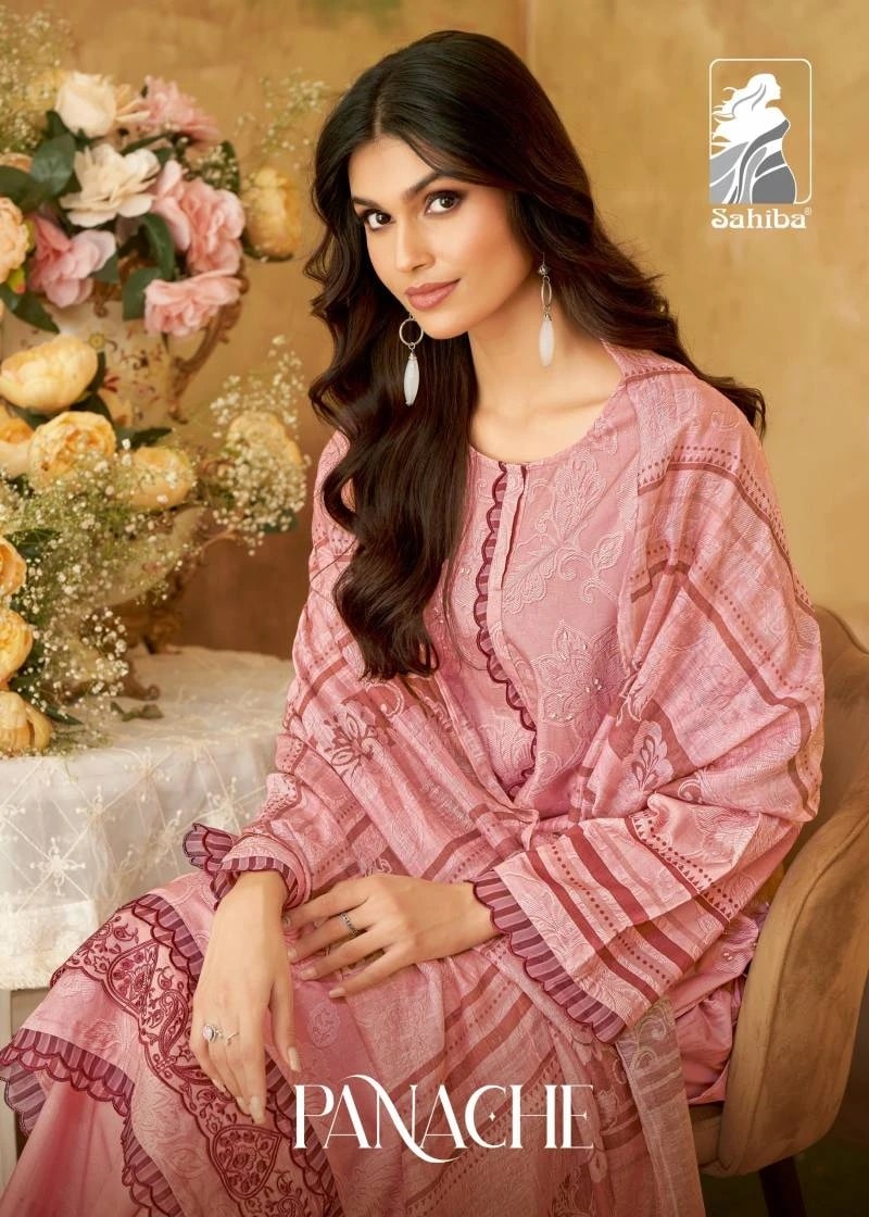 Sahiba Panache Lawn Designer Salwar Kameez Collection