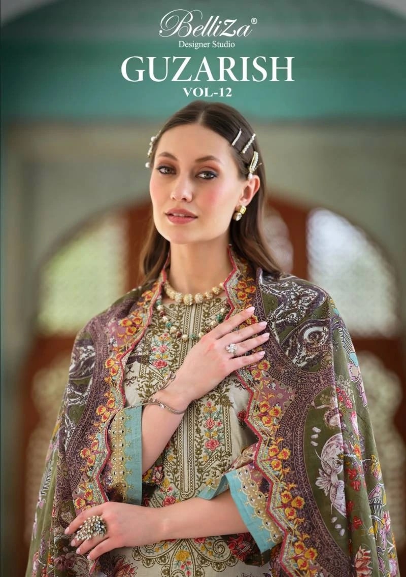 Belliza Guzarish Vol 12 Cotton Dress Material Collection