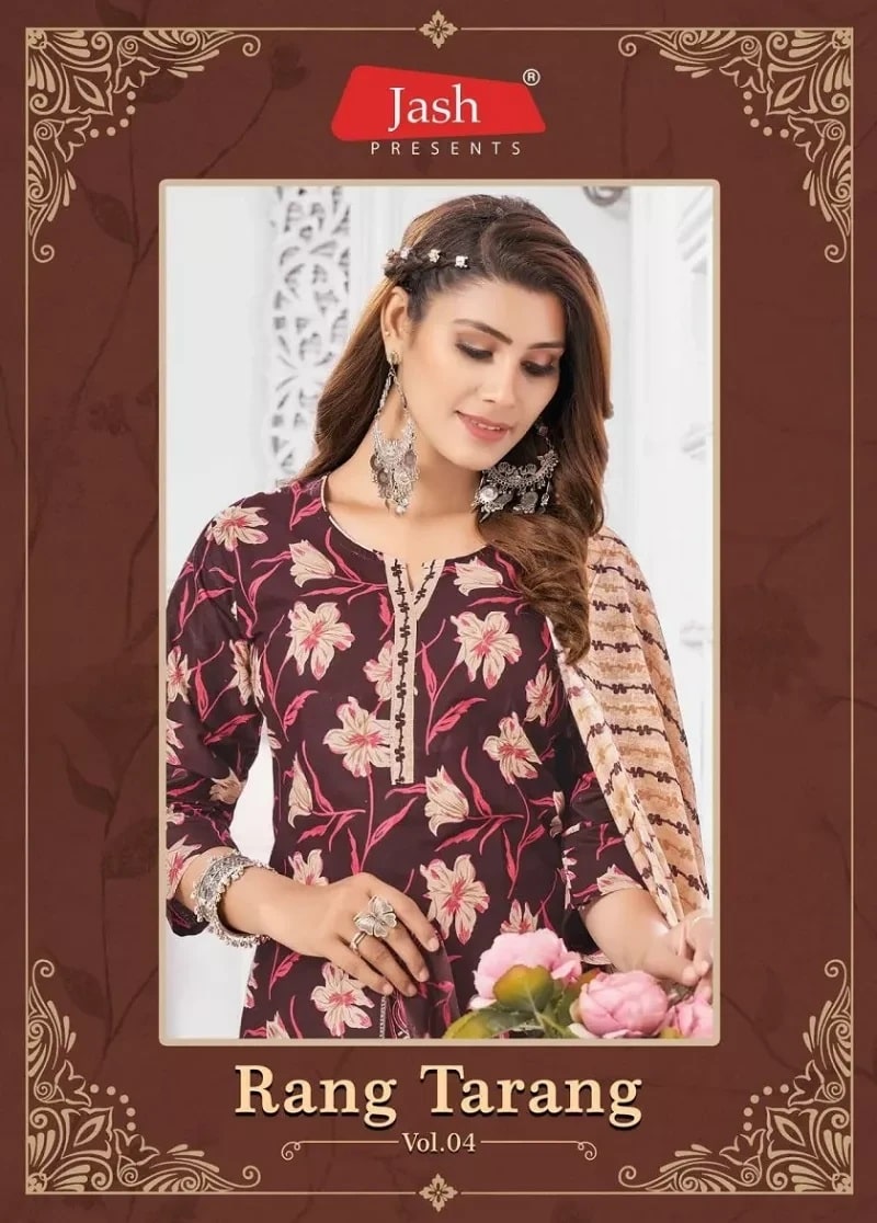 Jash Rang Tarang Vol 4 Cotton Readymade Dress Collection