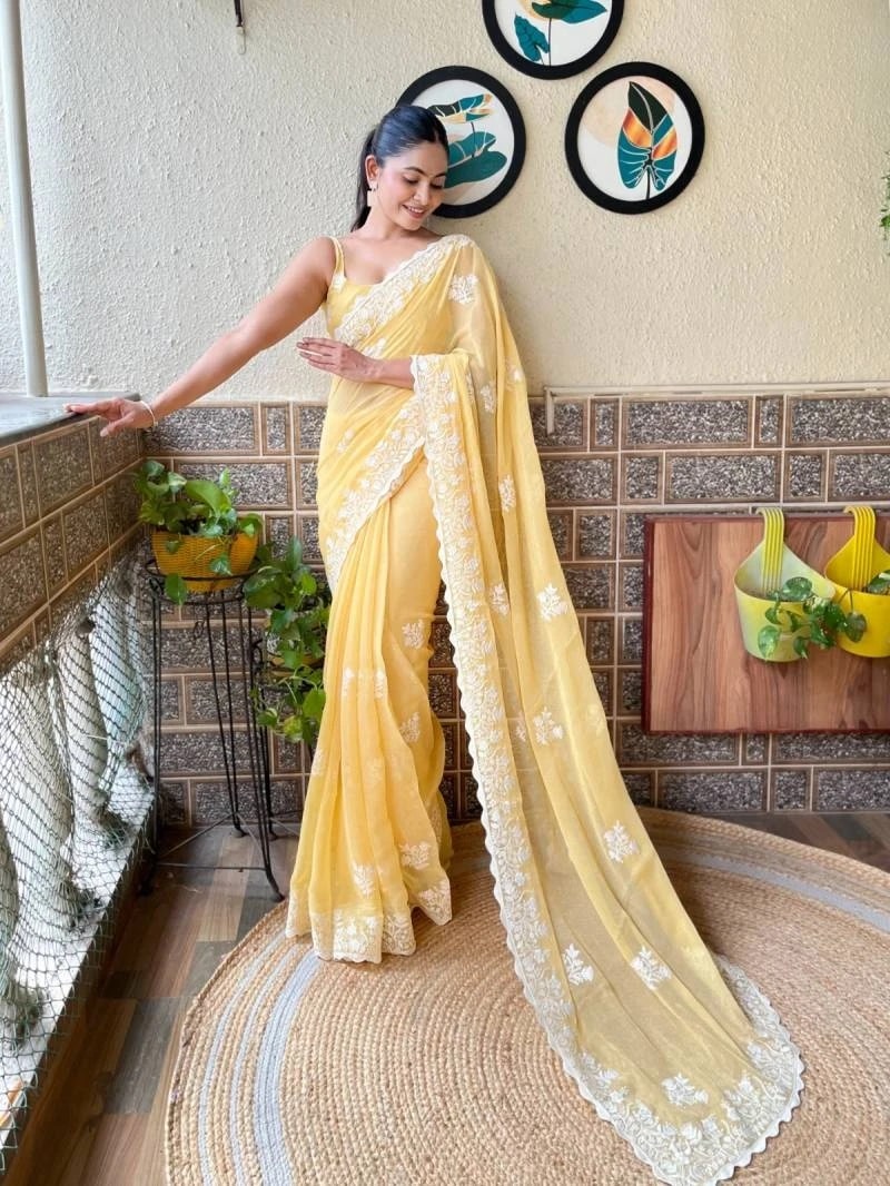 Dc 631 Shimmer Designer Saree Collection