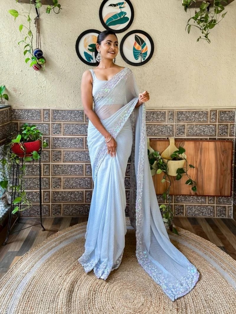 Ds 630 Designer Georgette Saree Collection