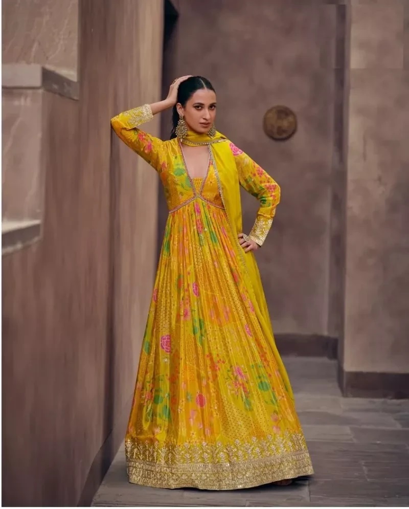 Kesar 5470 To 5474 Designer Gown Collection