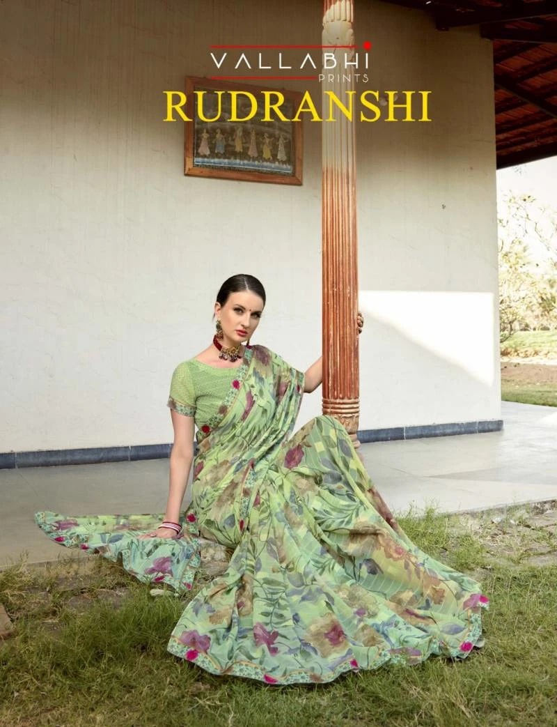 Vallabhi Rudranshi Printed Saree Collection