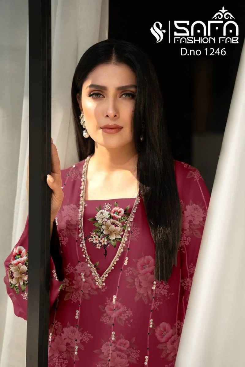 Safa Fashion Fab 1246 Pakistani Readymade Suits