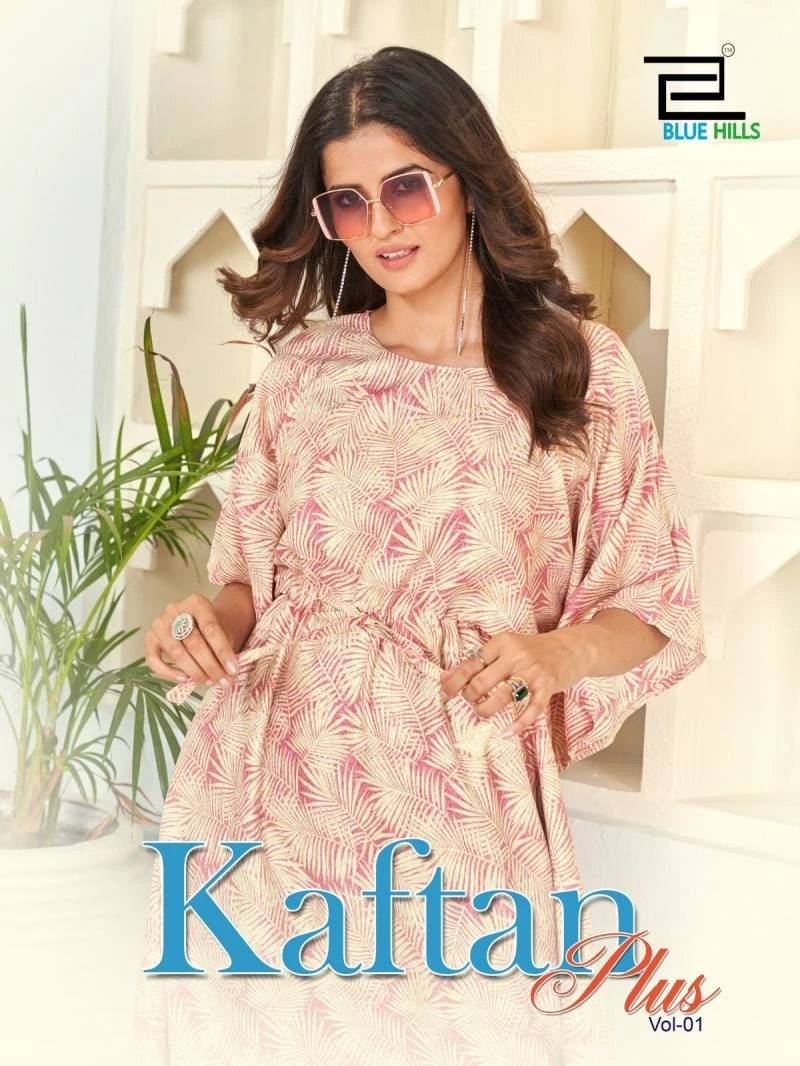 Blue Hills Kaftan Plus Vol 1 Rayon Stylish Kaftan Collection