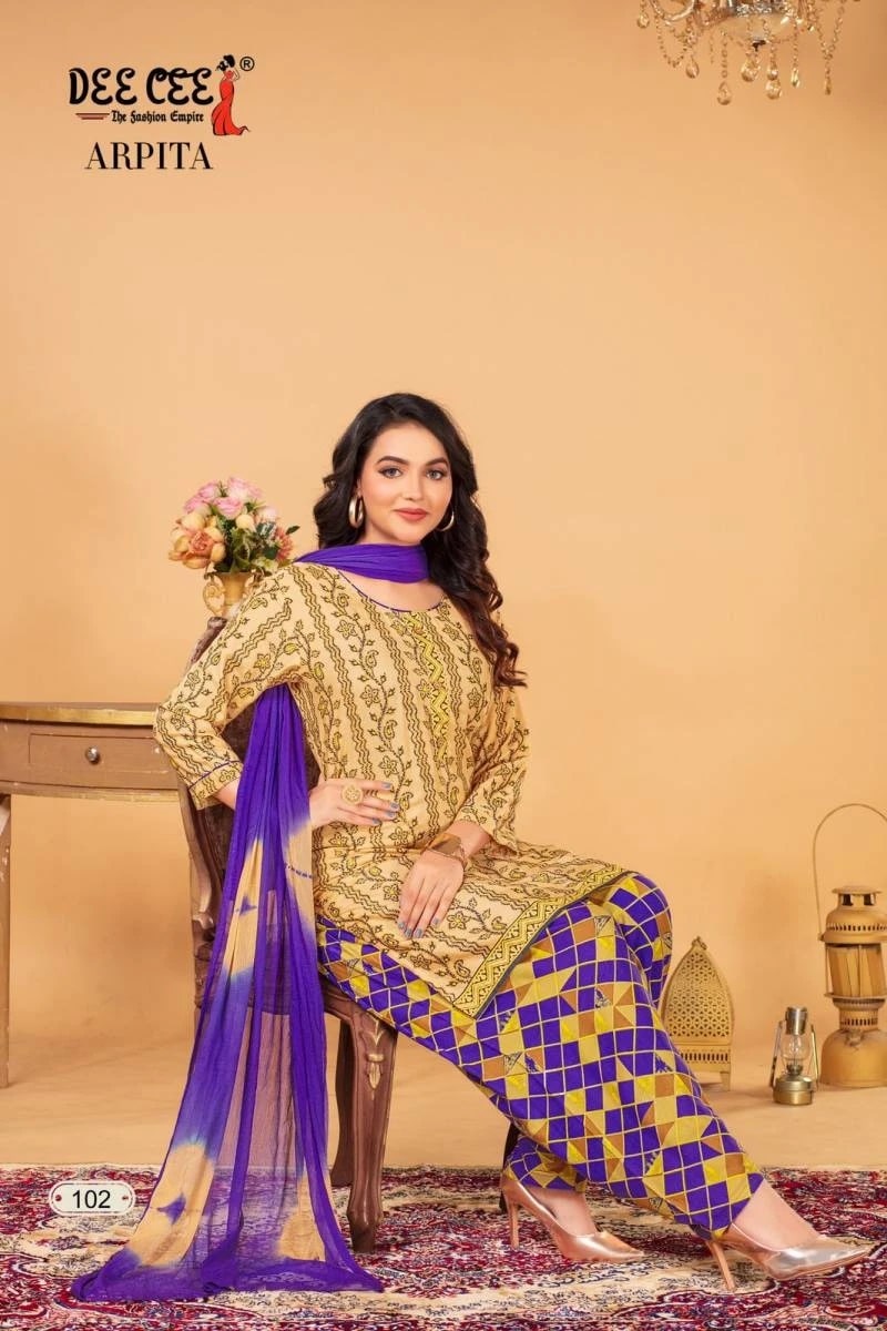 Deecee Arpita Designer Kurti Bottom With Dupatta