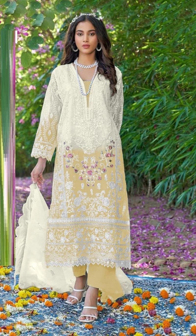 Mah E Rooh 5134 A to H Embroidery Salwar Suit