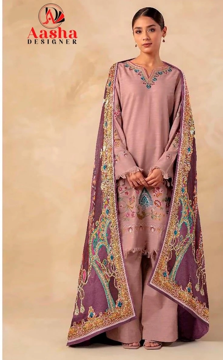 Aasha 1099 Pakistani Salwar Kameez Collection