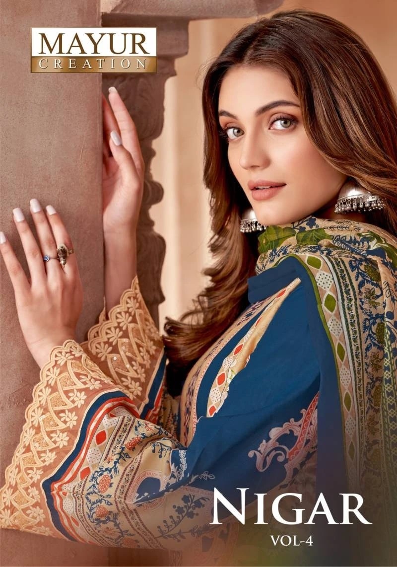 Mayur Nigar Vol 4 Printed Dress Material Collection