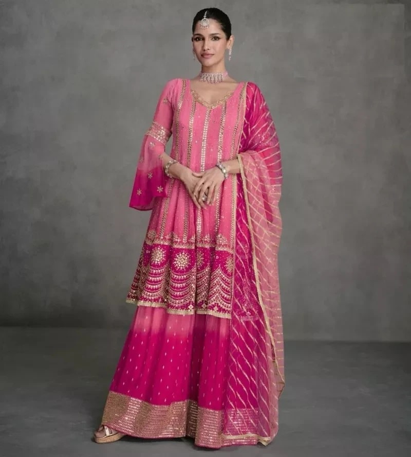 Jarokha 5441 To 5443 Designer Salwar Kameez