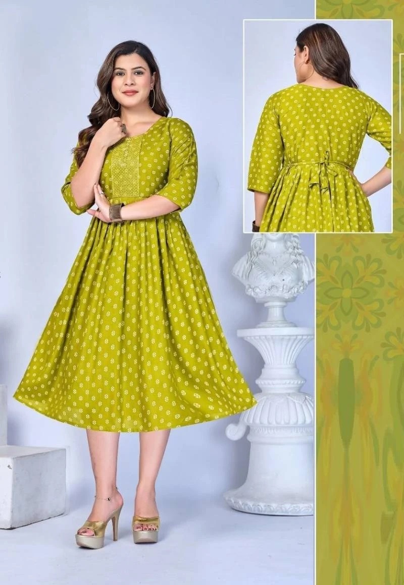Beauty Queen Get The Look Printed Kurti Collection