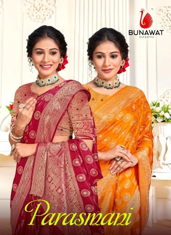 Bunawat Parasmani Vol 1 Silk Saree Collection