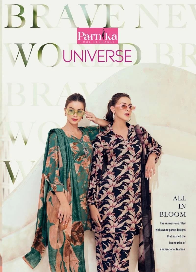 Parnika Universe Designer Dress Material Collection