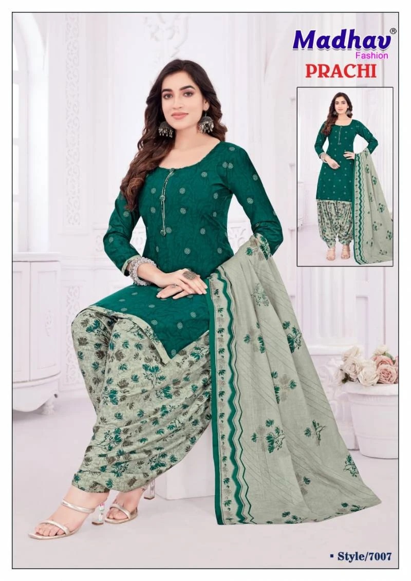 Madhav Prachi Vol 7 Printed Dress Material Collection
