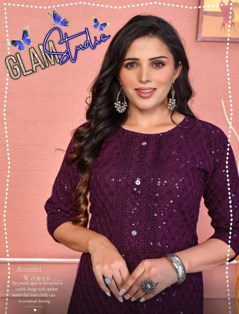 Beauty Queen Glam Studio Designer Kurti Collection