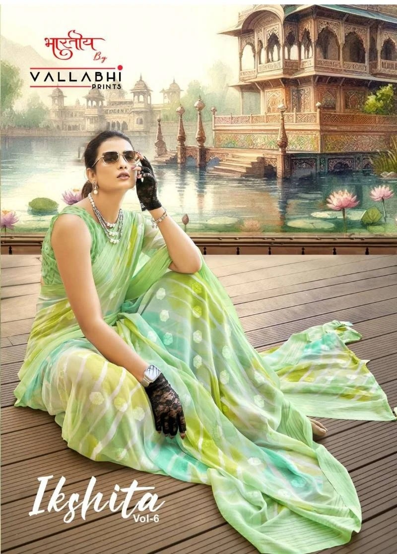 Vallabhi Ikshita Vol 6 Designer Saree Collection