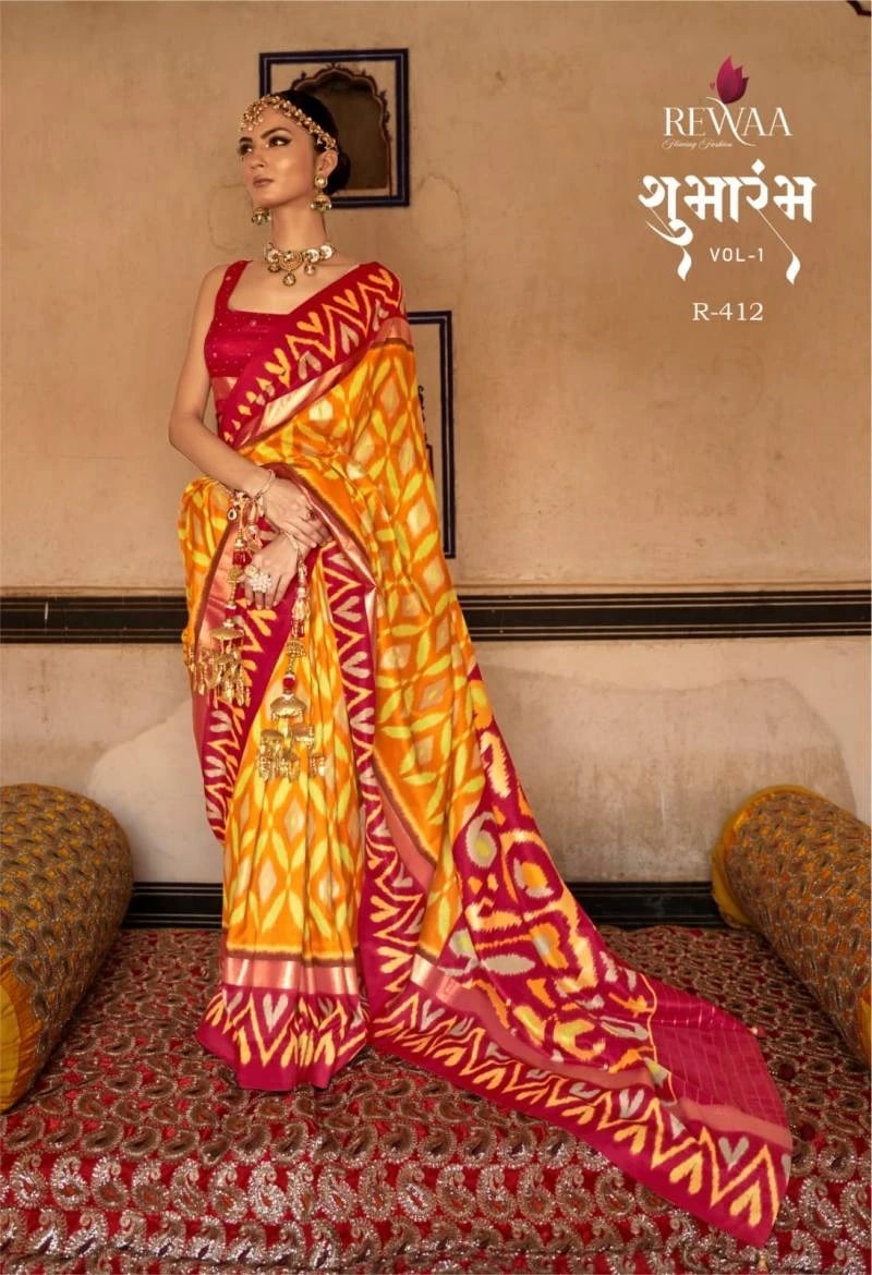 Rewaa Shubharambh Hits Cotton Saree Collection