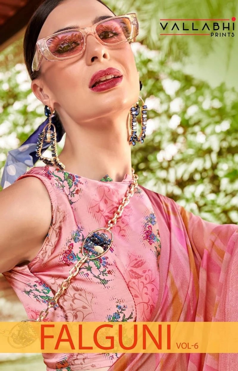 Vallabhi Falguni Vol 6 Designer Saree Collection