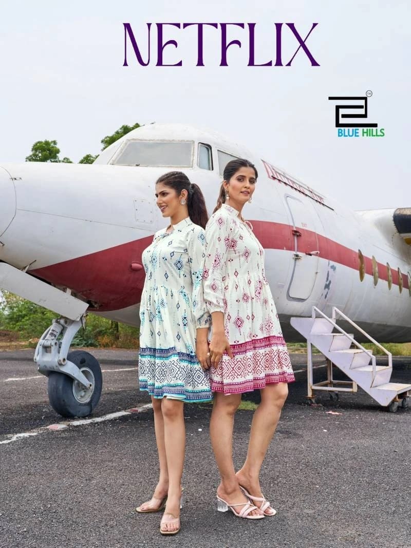 Blue Hills Netflix Tunic Style Kurti Collection