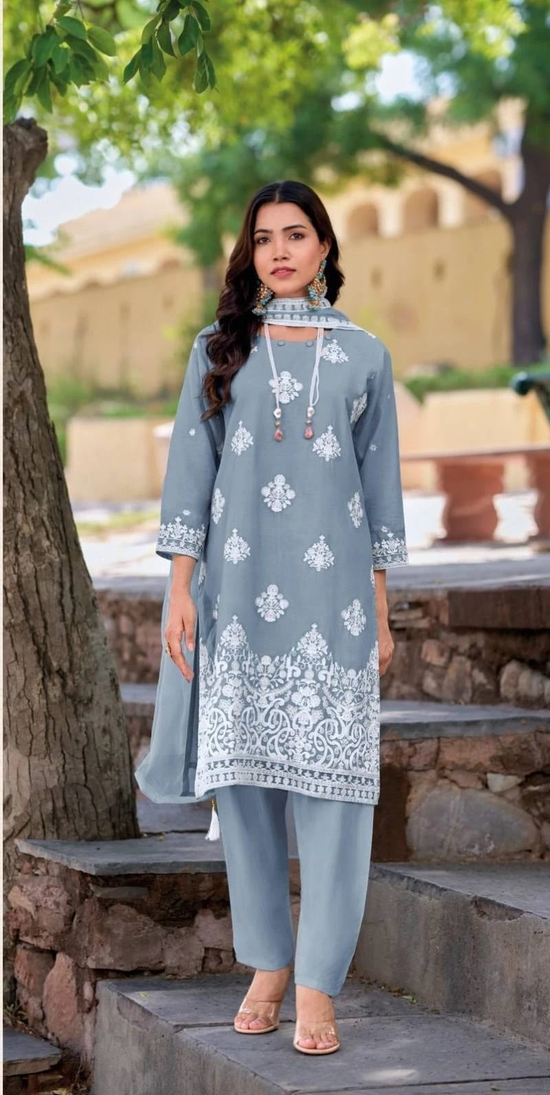 Shree R 1389 A To D Ready Made Pakistani Suits