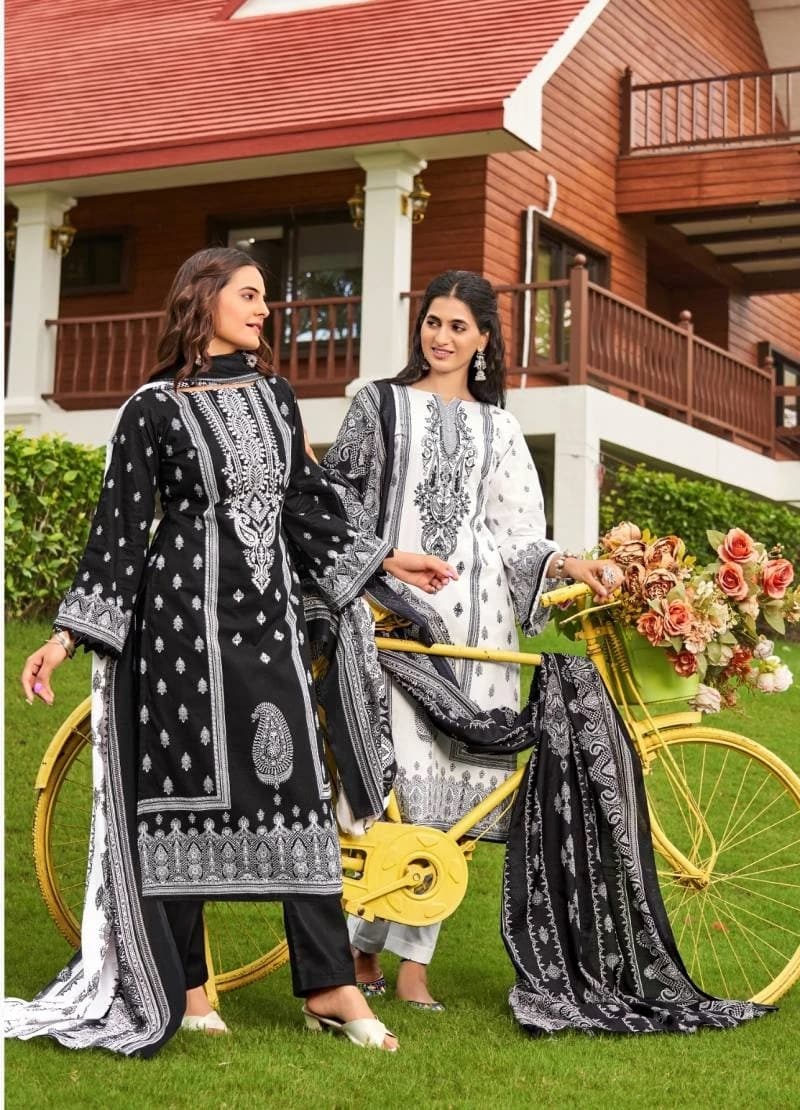 Levisha Naira Nx 8 Cotton Dress Material Collection